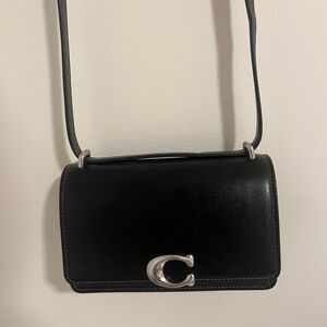 Coach Bandit Black Leather Crossbody Bag